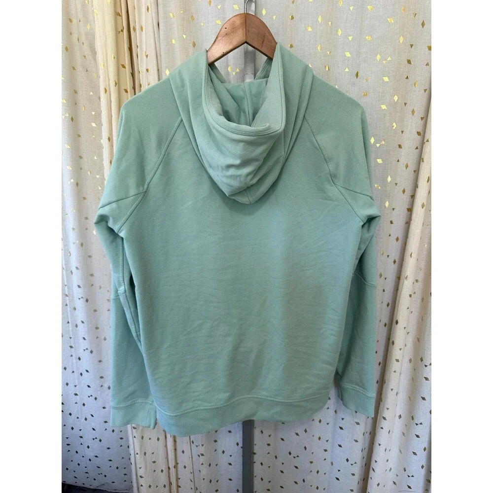 Lululemon Women's Mint Green City Sweat Pullover Side Pockets Hoodie Sweatshirt